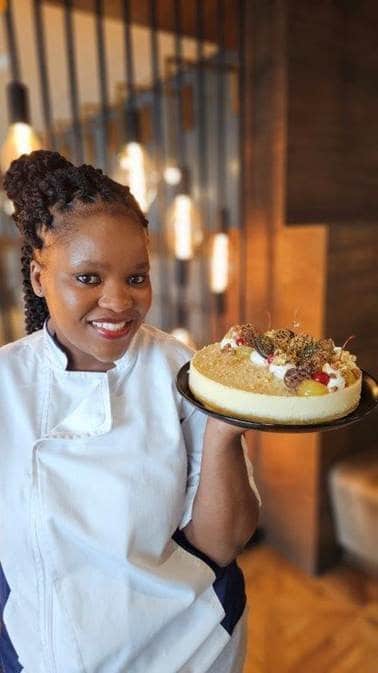 Time Square’s Sous Chef Cynthia Bombe ,Picture supplied