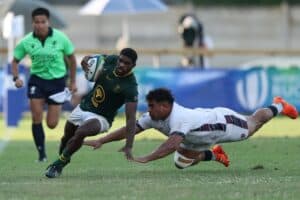 Junior Springbok wing Cheswill Jooste