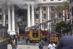 Parliament restoration reconstruction DBSA