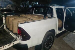 Police arrest four suspects, dagga worth R1.8m seized at toll plaza