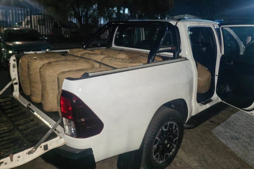 Police arrest four suspects, dagga worth R1.8m seized at toll plaza