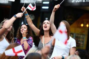 England football fans