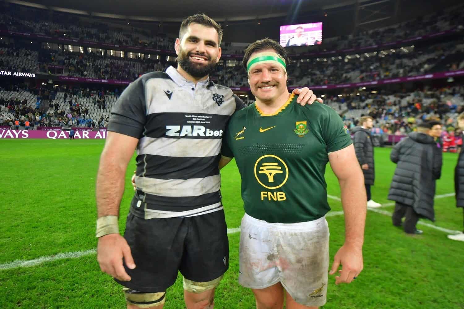Ruben van Heerden and Neethling Fouche