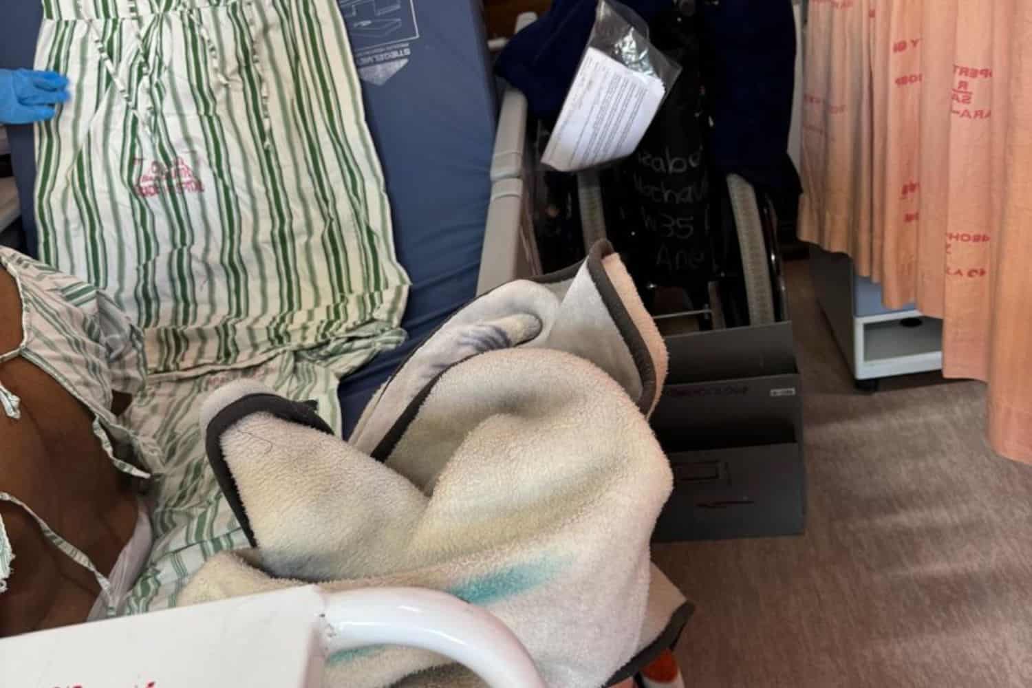 Hospital Linen/ Gauteng Health Department/ Makeshift linen