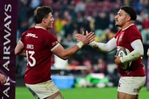 Huw Jones and Sione Tuipulotu