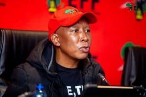 EFF leader Julius Malema Kenny Kunene
