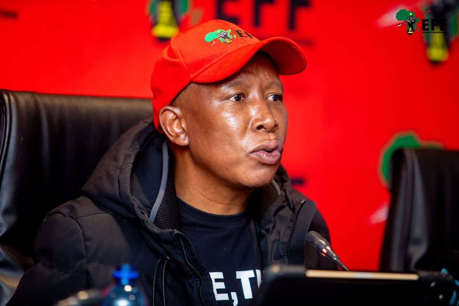 EFF leader Julius Malema Kenny Kunene