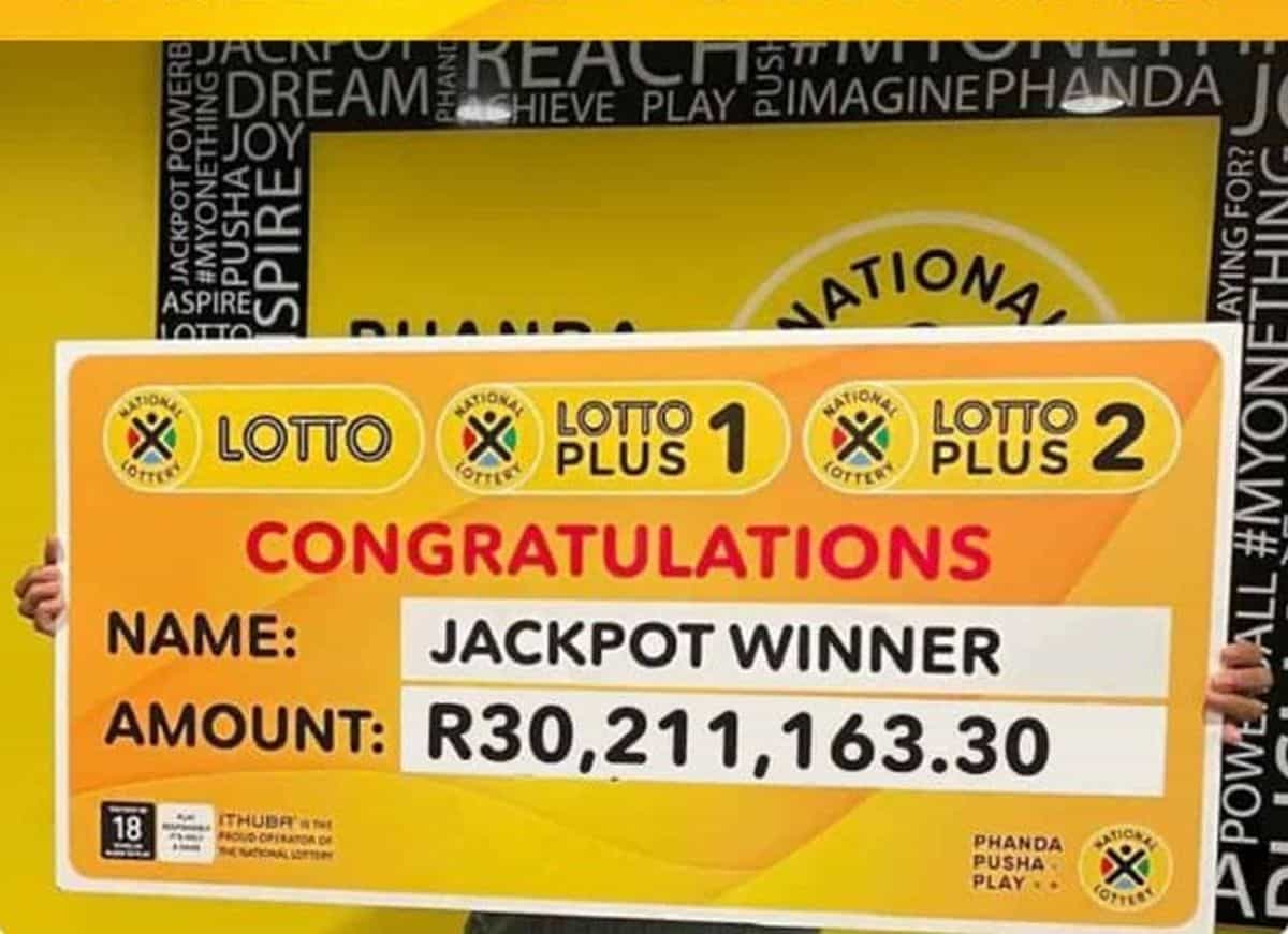 Lotto winner Cape Town retired mother