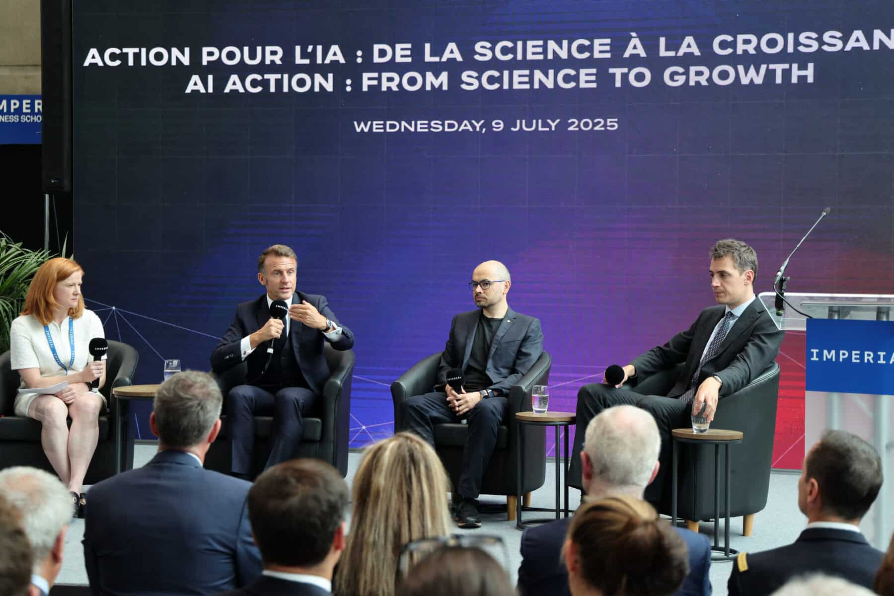 Macron turns to politics on second day of UK state visit