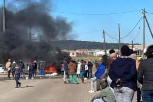 Residents of Joza and Empolweni clashed with police over housing opportunities.