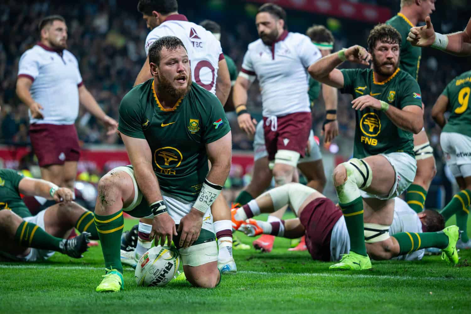 Springbok debutant Marnus van der Merwe