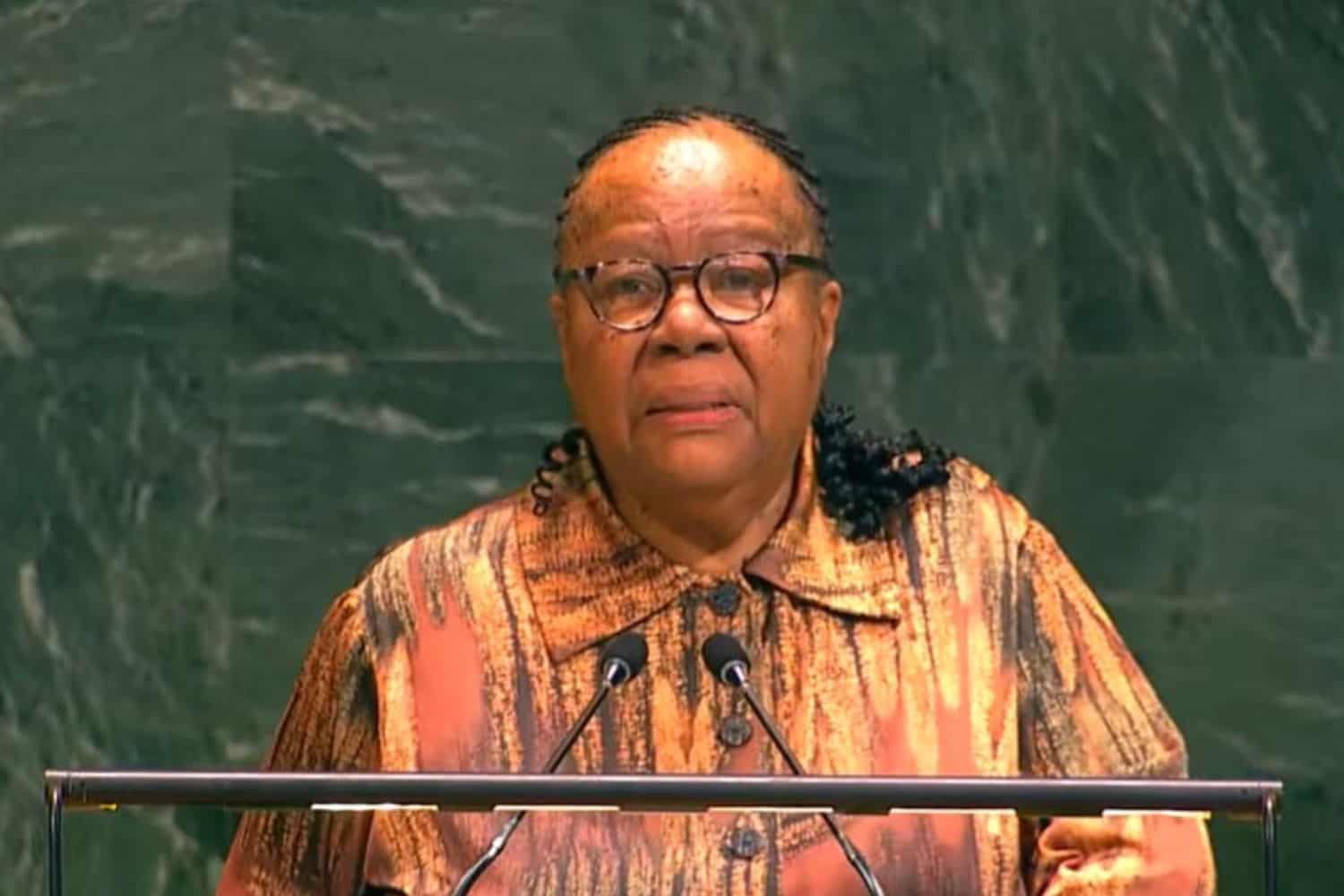 Pandor calls on world leaders to be good 'troublemakers' like Madiba