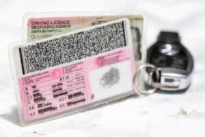 Outa on RAF and licence card machine