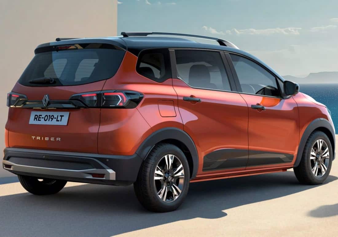 Facelift South Africa-bound Renault Triber revealed