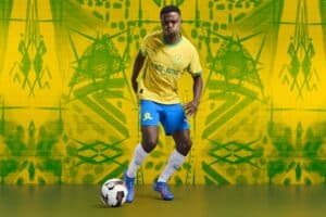 Sundowns unveil home and away kits for 2025/26 season