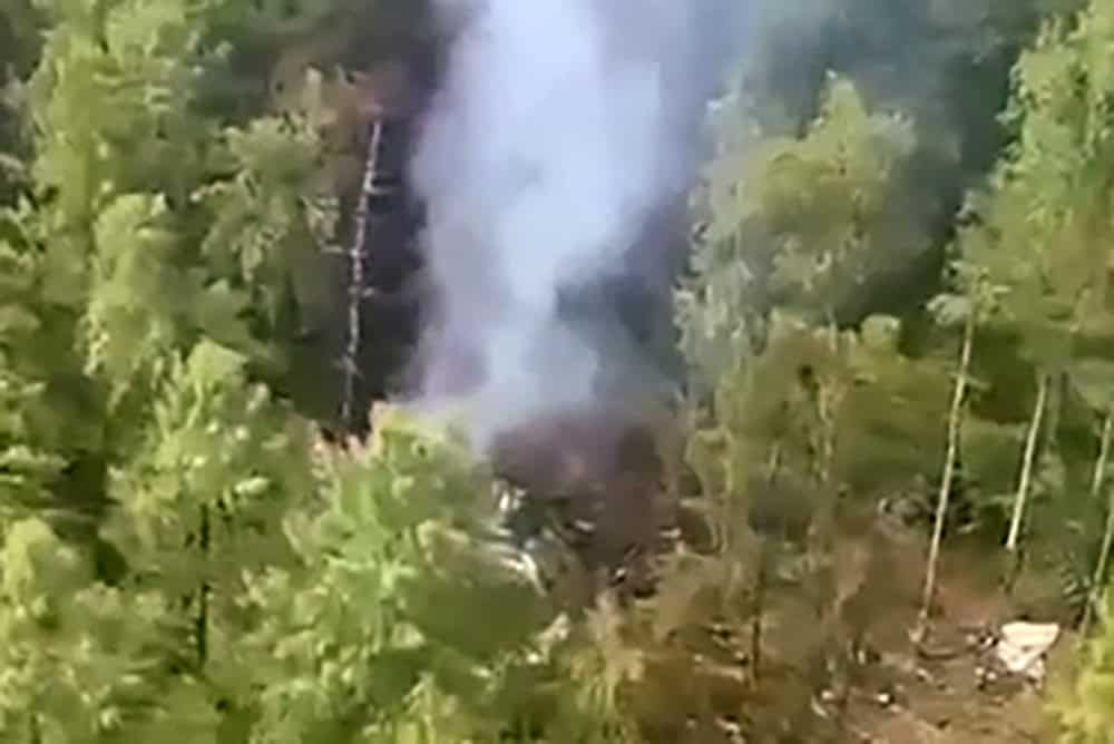 Plane carrying nearly 50 crashes in Russia's far east