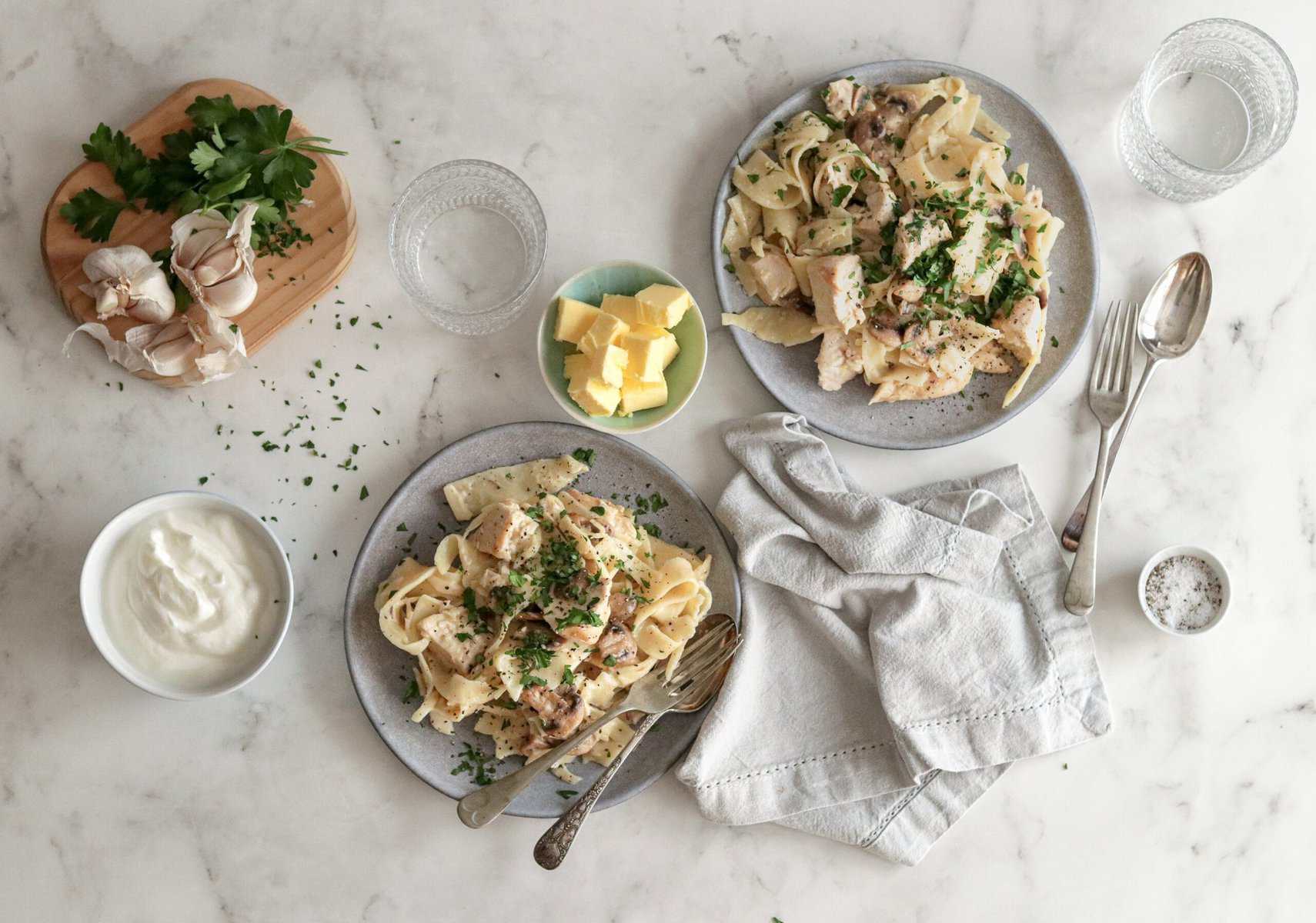 Fettuccine Alfredo, Picture supplied