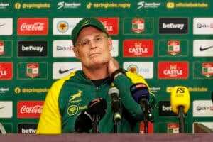 Springbok coach Rassie Erasmus