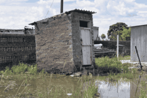 Bucket toilets in the Free State are still awaiting completion.