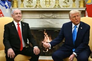 Trump contradicts Netanyahu, Palestinians in Gaza facing 'real starvation'