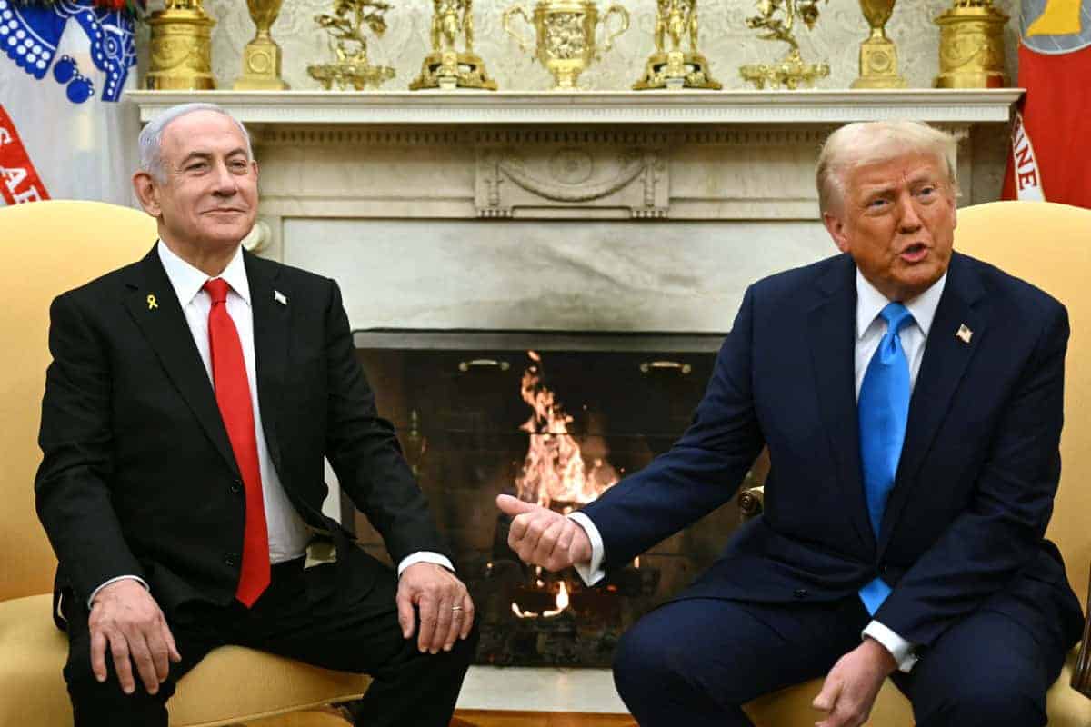 Trump contradicts Netanyahu, Palestinians in Gaza facing 'real starvation'