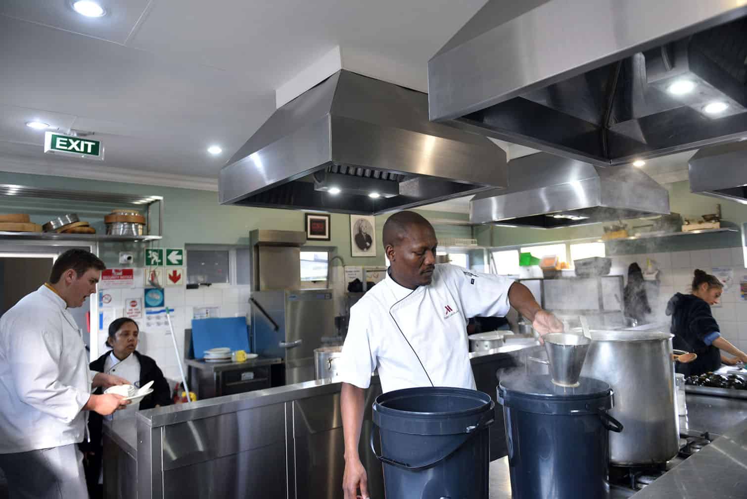 Mariot hotel Chef Thabo Letshololo
