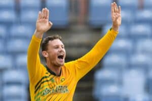 Proteas bowler George Linde