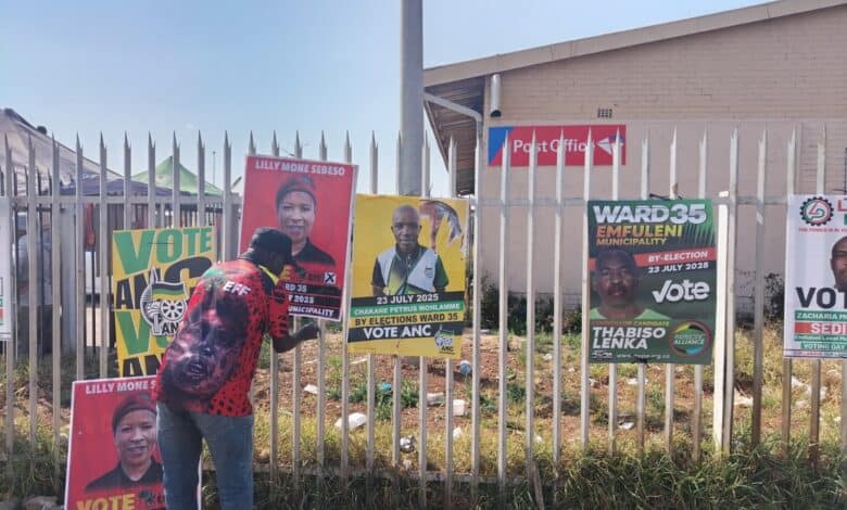By-election in Emfuleni’s Ward 35 on Wednesday