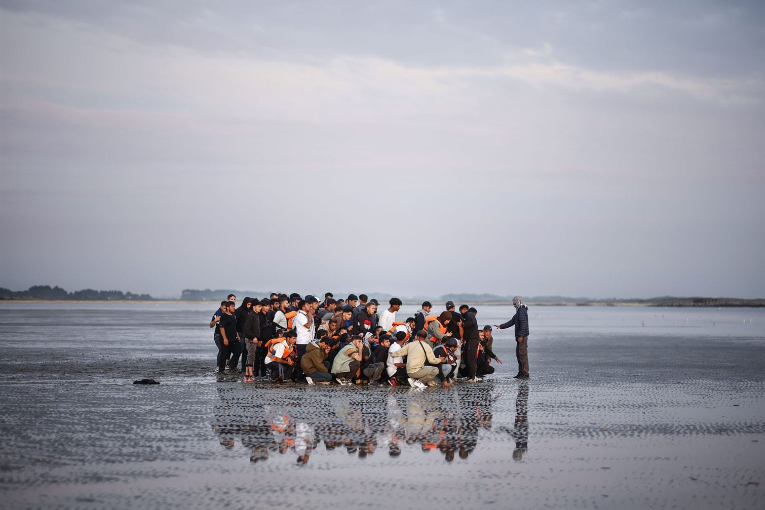 Migrant departures from France to the UK