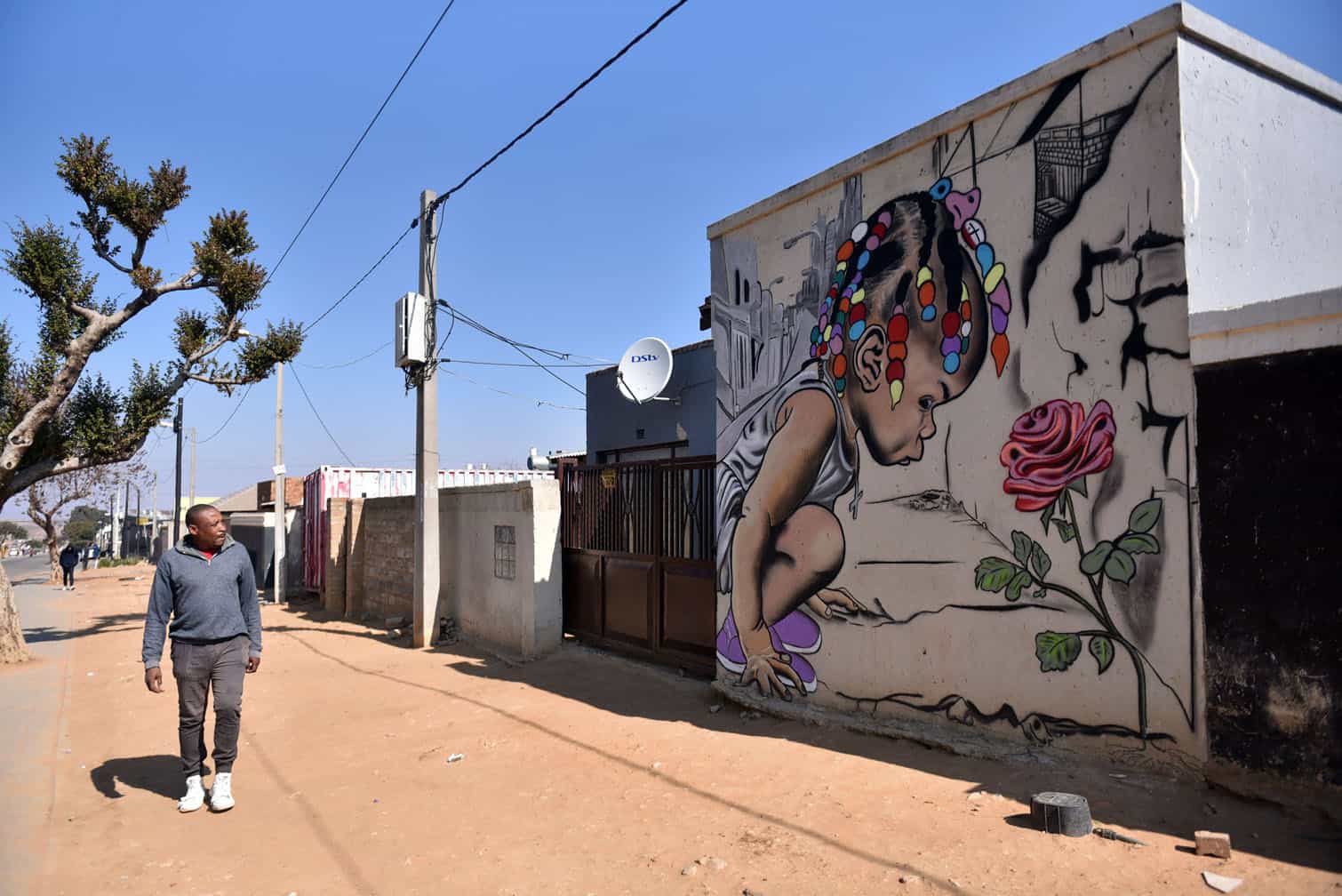 Mural at Tshepisong