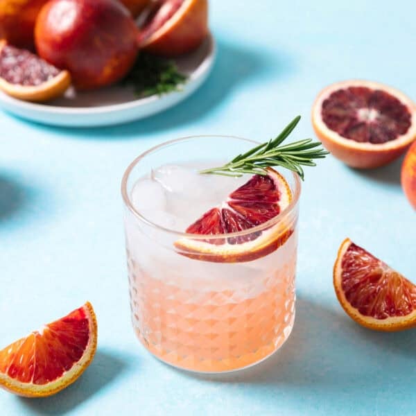 Blood orange paloma