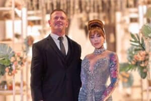 RHoDurban star Jojo Robinson with her husband, Calven Robinson