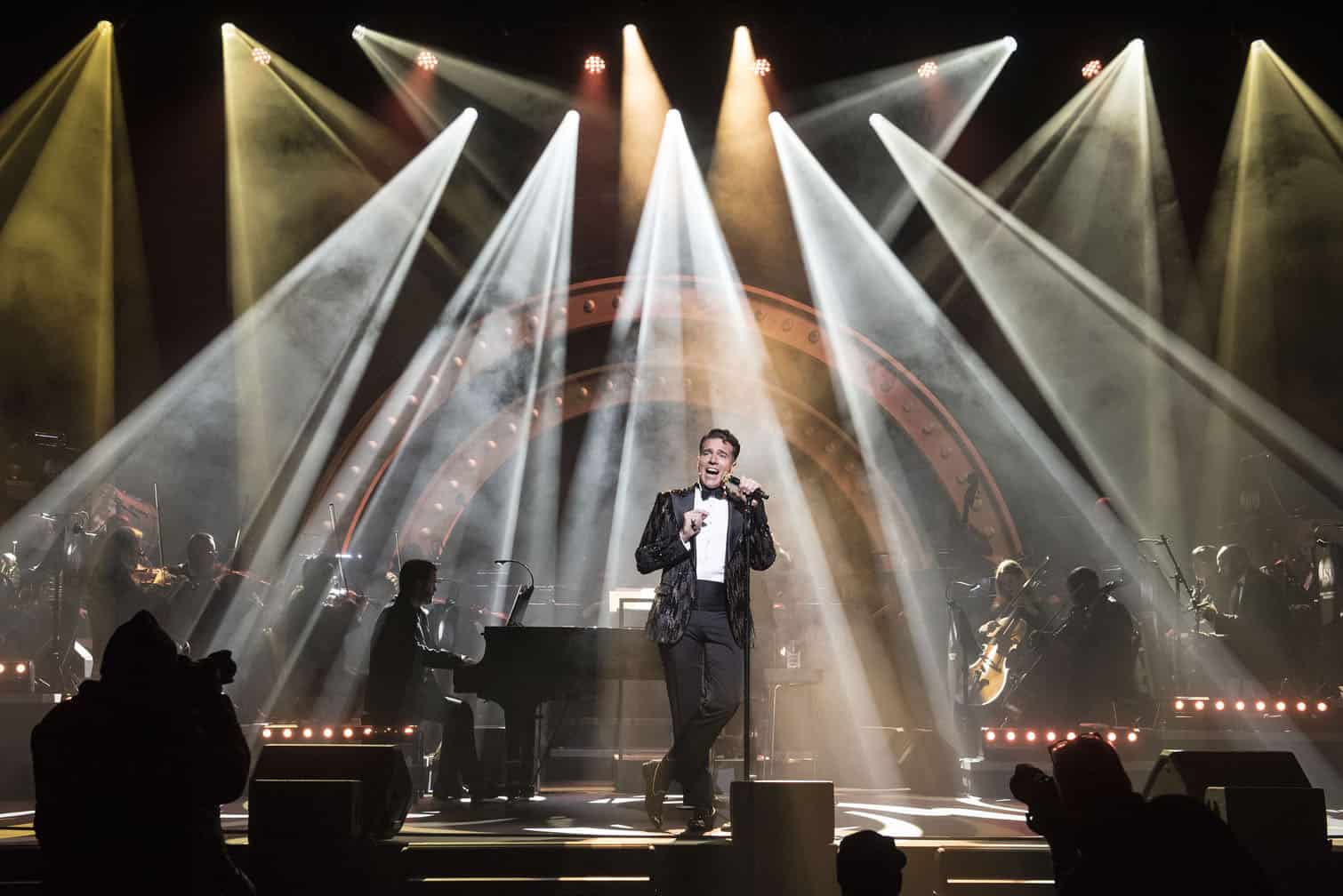 Jonathan Roxmouth performs in his "My Favourite Broadway" show