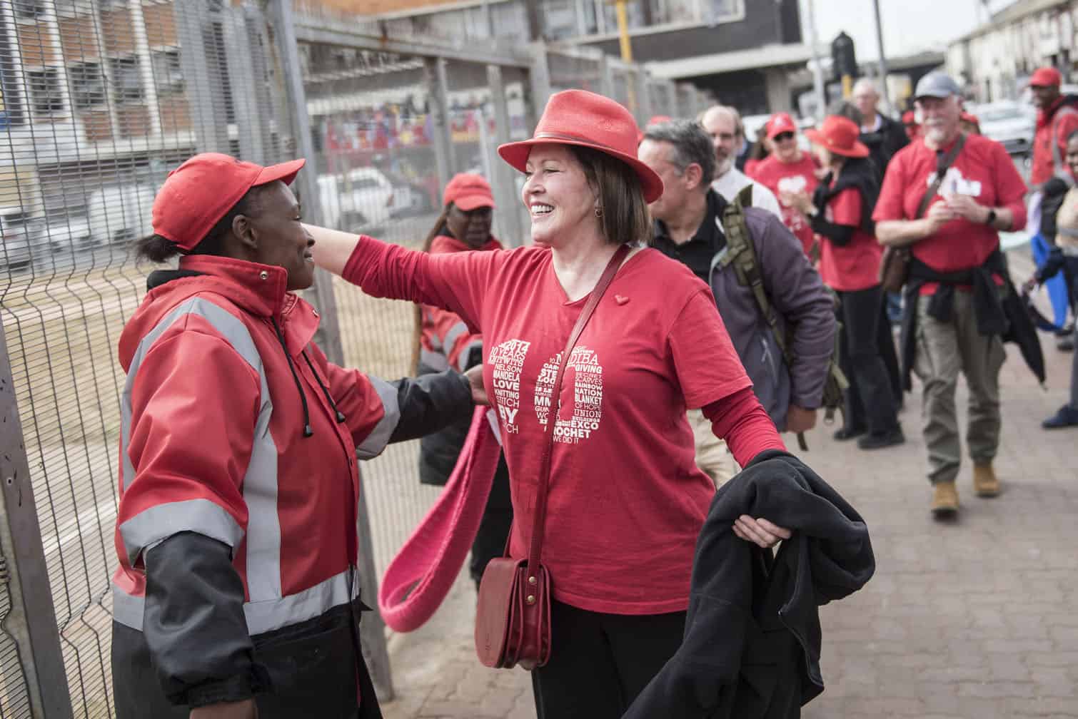 67 blankets for mandela day