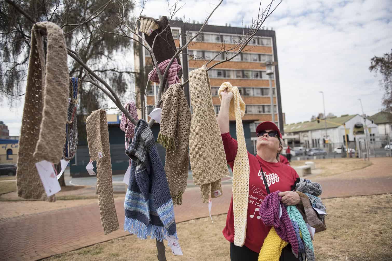67 blankets for mandela day