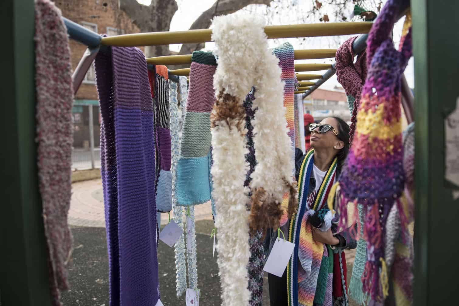 67 blankets for mandela day