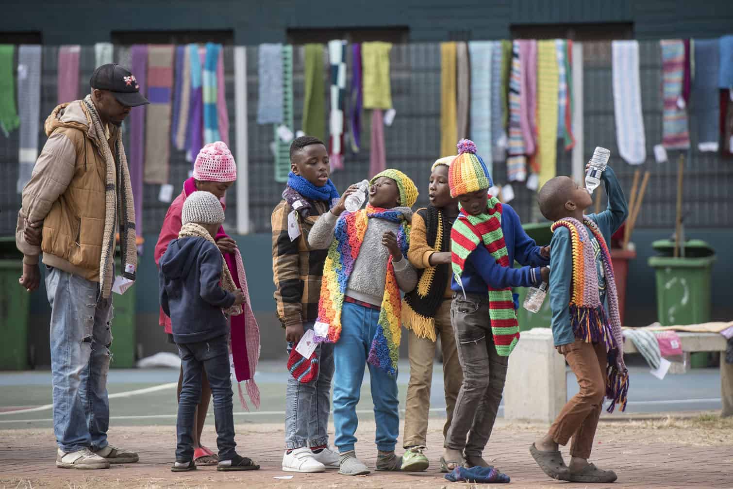 67 blankets for Mandela Day