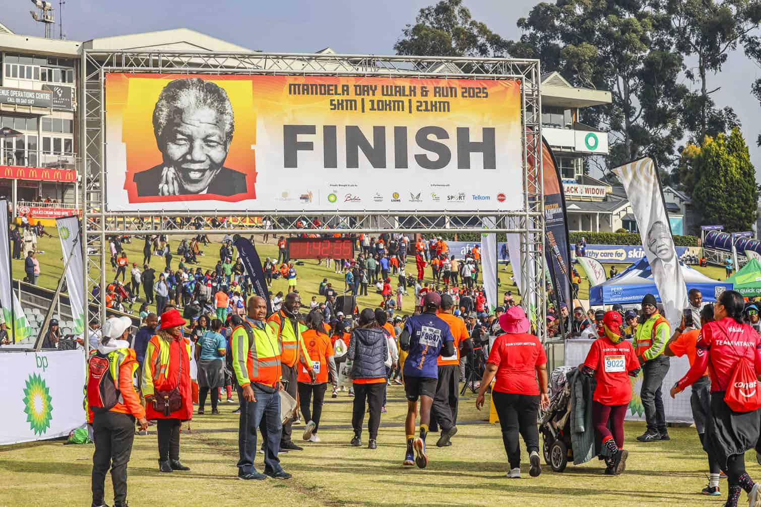 Mandela Day Walk And Run At Wanderers Stadium