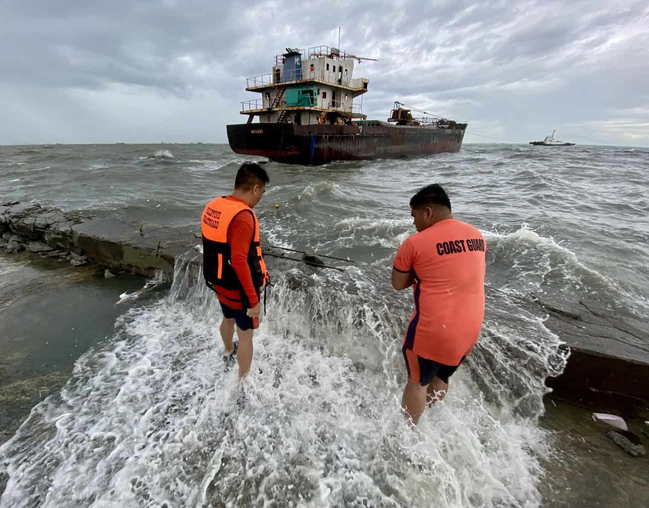 Tropical Storm Co-May batters the Philippine main island of Luzon