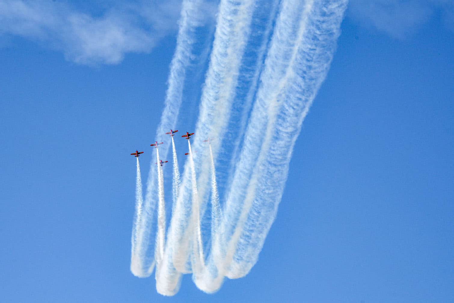 Mudry CAP 230 aircraft of the the aerobatic demonstration team