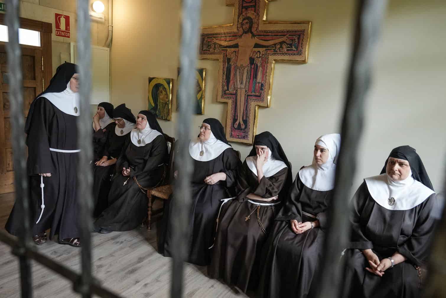 Eight former nuns of the order of the Poor Clares of Belorado