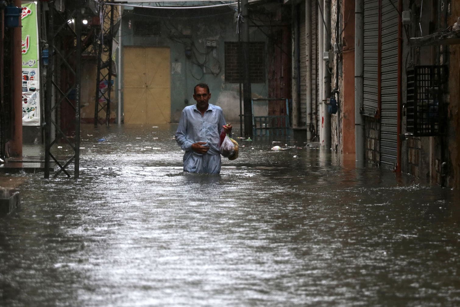 Heavy monsoon rains continue to pound Pakistan
