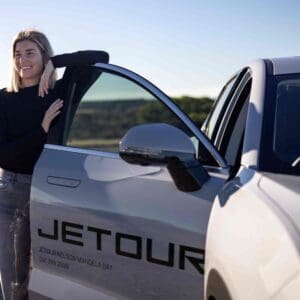 Rachel Kolisi swaps old Toyota Yaris for Jetour X70 Plus