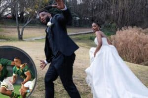 springbok flanker vincent tshituka wedding day
