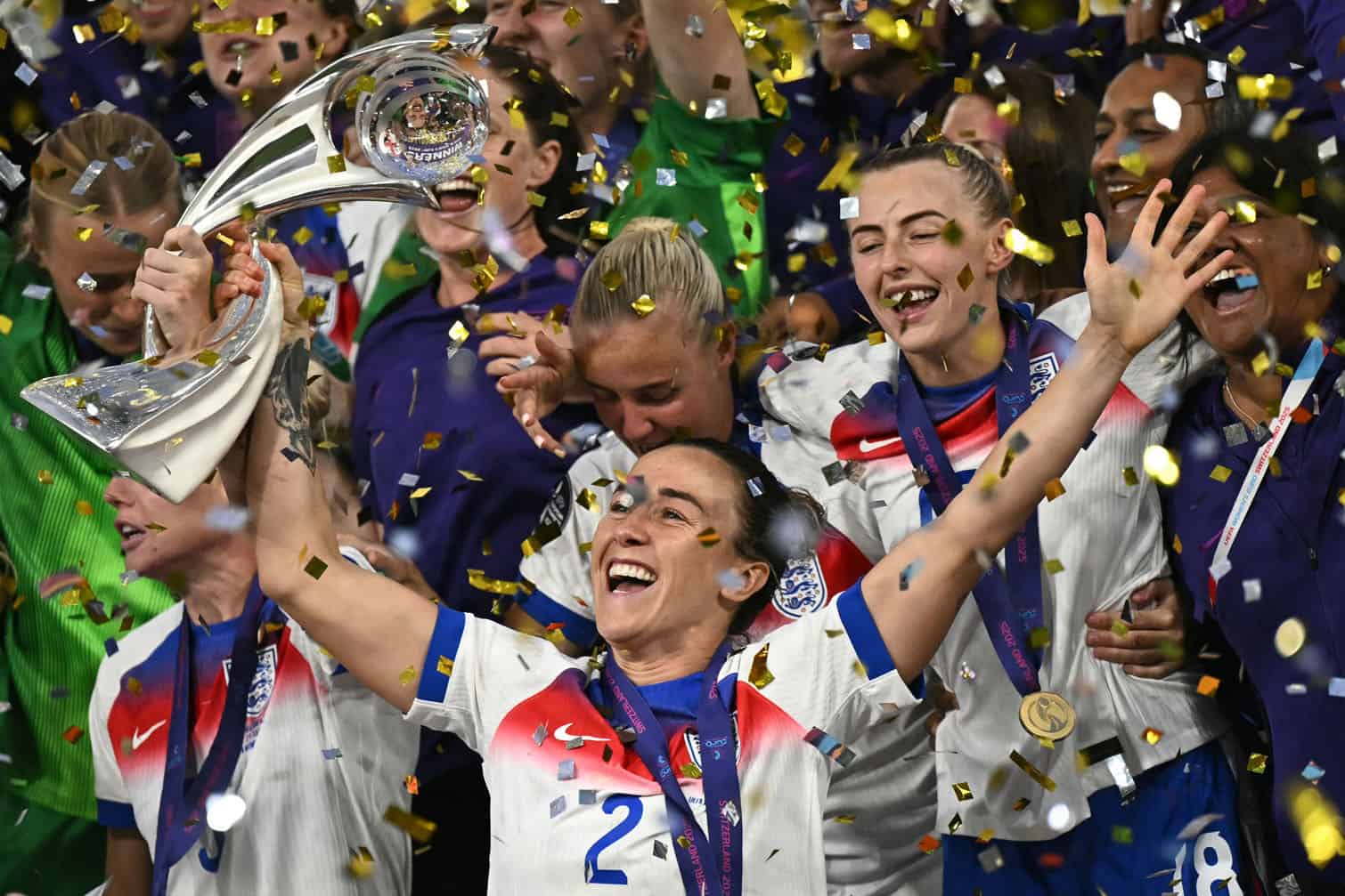 UEFA Women's Euro 2025 final football