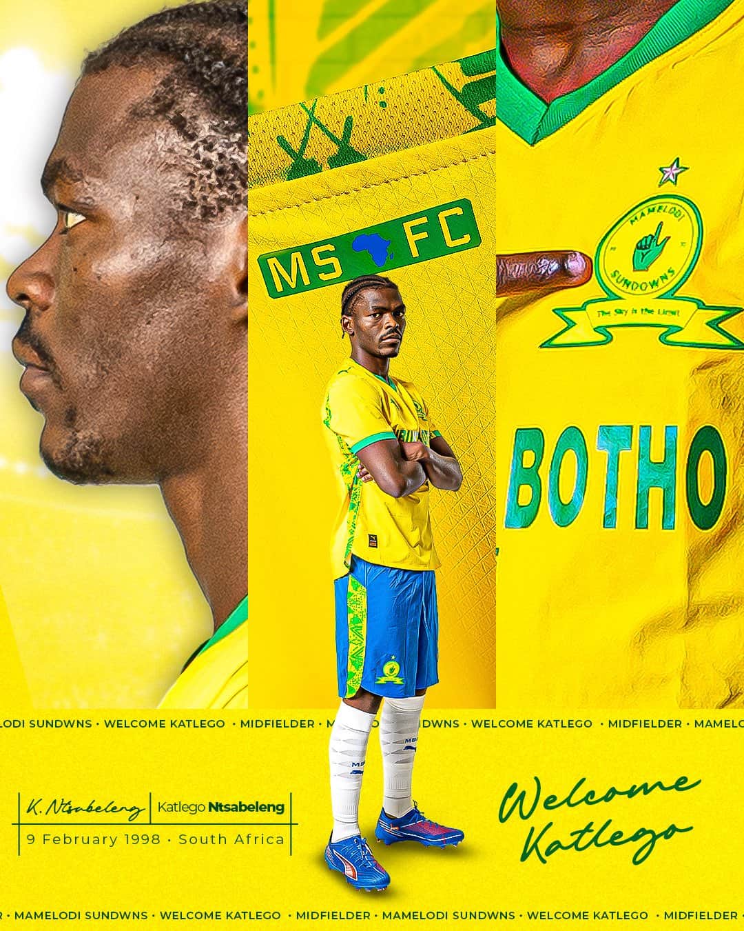 Sundowns seal loan deal for US-based Ntsabeleng