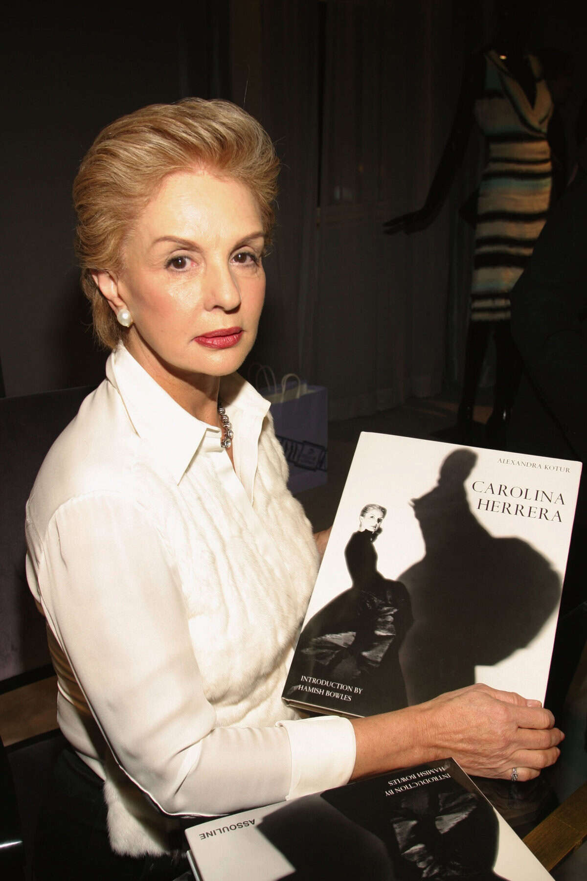 Designer Carolina Herrera attends the celebration of "Carolina Herrera - Portrait Of A Fashion Icon" at Bergdorf Goodman on 9 November 2004 in New York. Picture: Thos Robinson/Getty Images