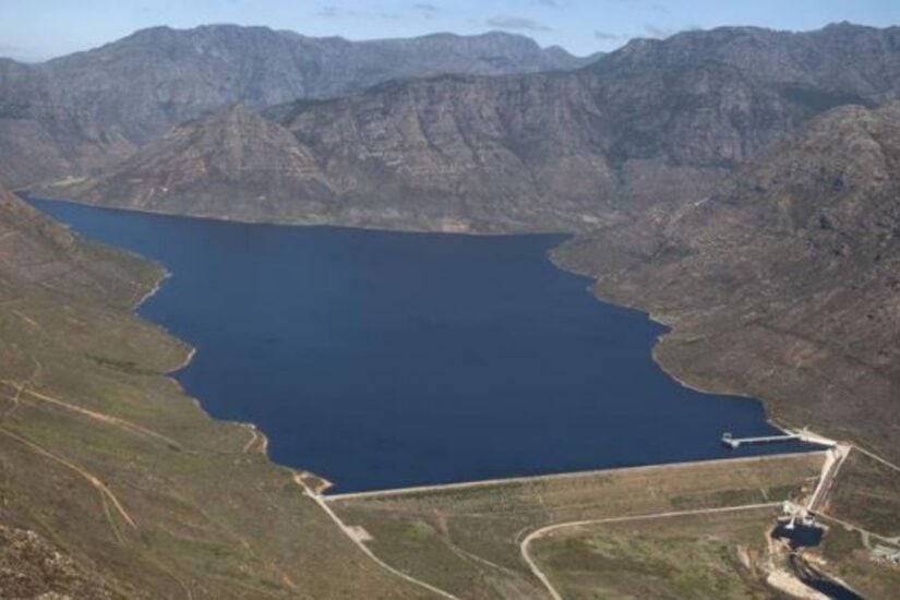 Western Cape major dam levels. Department of Sanitation weekly state of dams.