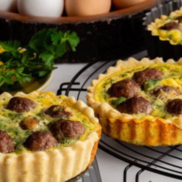Boerewors & Egg Quiche