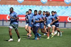 Bulls rugby players